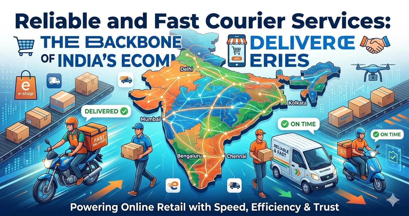 Reliable and Fast Courier Services: The Backbone of India’s eCommerce Deliveries