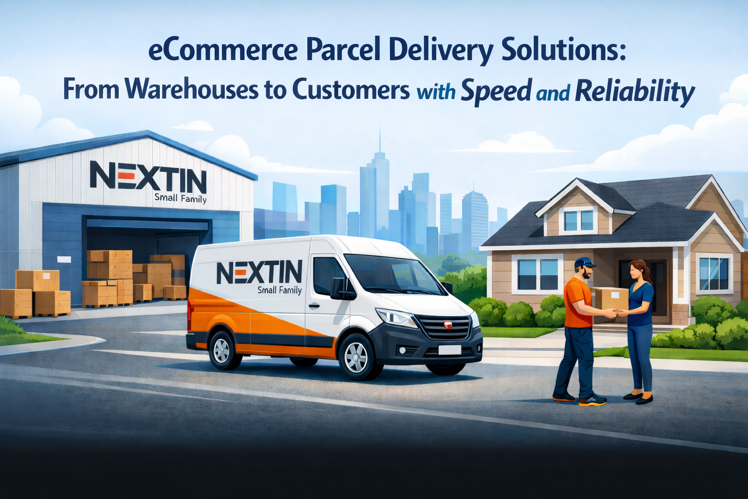 eCommerce Parcel Delivery Solutions: From Warehouse to Customers with Speed and Reliability