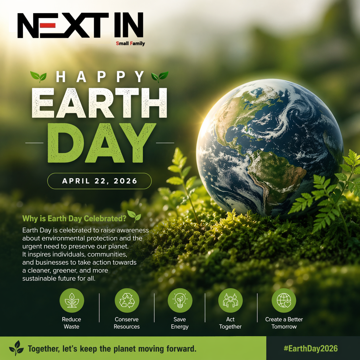 Logistics with a Conscience: Celebrating Earth Day 2026.