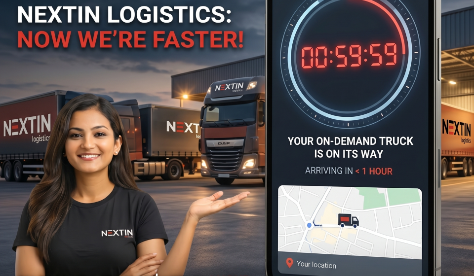 Revolutionizing Last-Mile Logistics: On-Demand Trucks in Under 60 Minutes. ⏱️