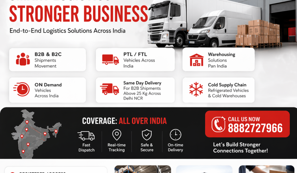 Efficient logistics is the backbone of every growing business.