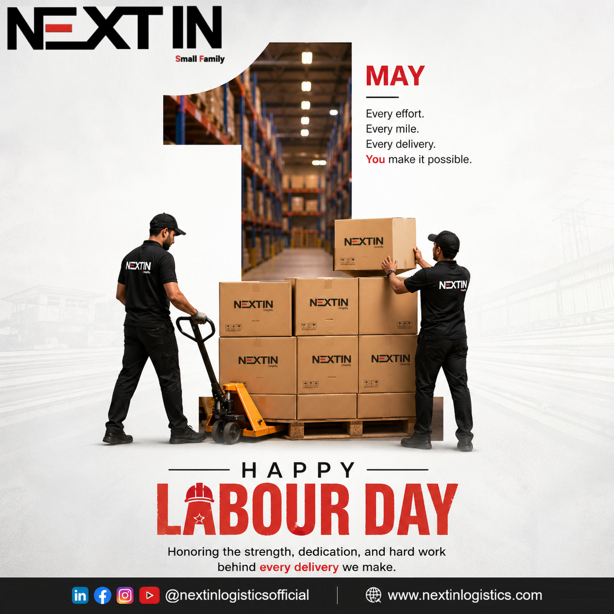 Celebrating the Heroes of Logistics this Labour Day! 🛠️