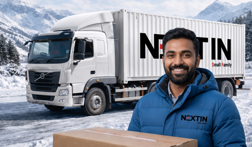 Snow or sunshine, your deliveries never stop with NEXTIN Logistics. 🚛❄️📦