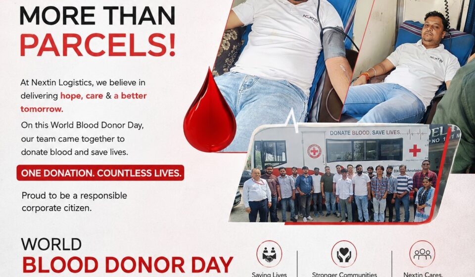 Delivering More Than Parcels: Nextin Logistics Supports Blood Donation for a Better Tomorrow